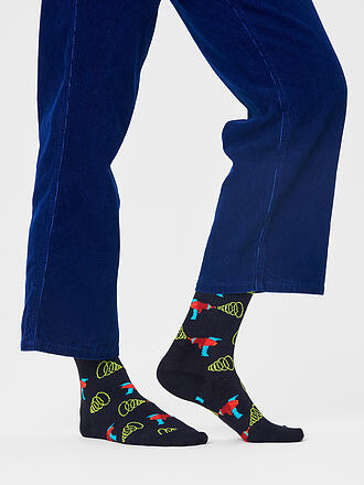 HAPPY SOCKS | Damen Socken LAZER QUEST 36-40 black / multi