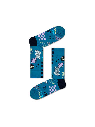 HAPPY SOCKS | Damen Socken 36-40 WASSERMANN turquoise