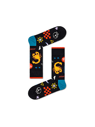 HAPPY SOCKS | Damen Socken 36-40 SCORPION black