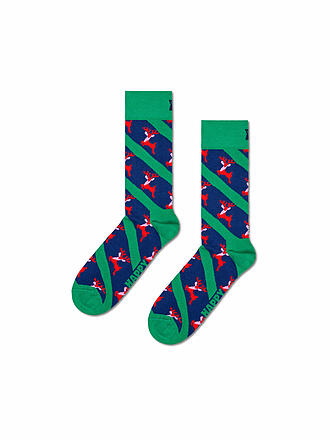 HAPPY SOCKS | Herren Socken REINDEER 41-46 navy