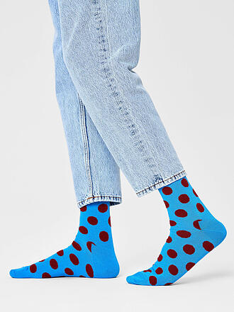 HAPPY SOCKS | Herren Socken BIG DOT light blue