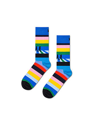 HAPPY SOCKS | Herren Socken BEATLES LEGEND CROSSING 41-46 blue