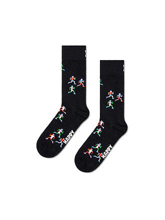 HAPPY SOCKS | Herren Socken RUNNERS SOCK 41-46 black