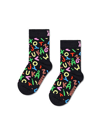 HAPPY SOCKS | Kinder Socken ALPHABET Black