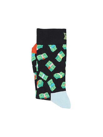 HAPPY SOCKS | Damen Socken MONEY MONEY 36-40 navy