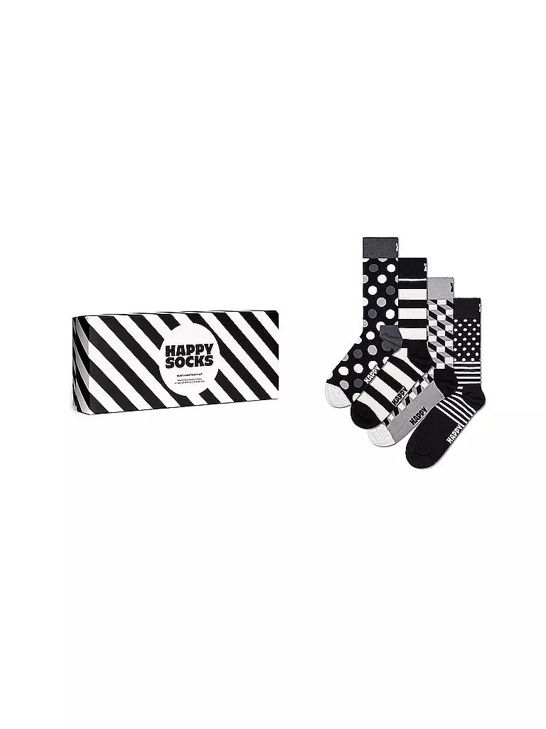 HAPPY SOCKS | Damen Geschenkset BLACK & WHITE 36 - 40 black | schwarz