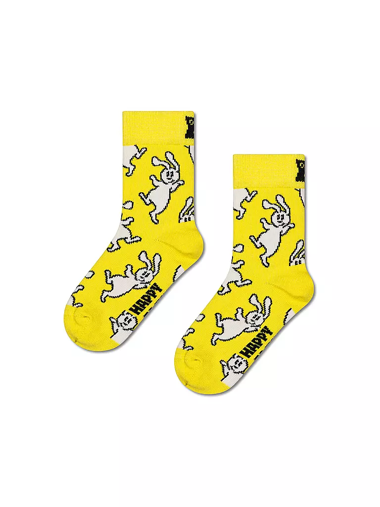 HAPPY SOCKS | Kinder Socken BUNNY yellow | gelb