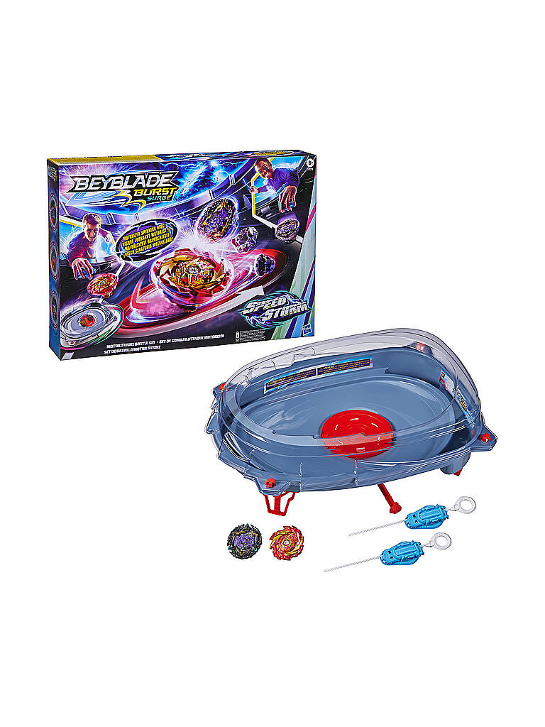 HASBRO | Beyblade Burst Surge Speedstorm Motor Strike Battle Set | keine Farbe