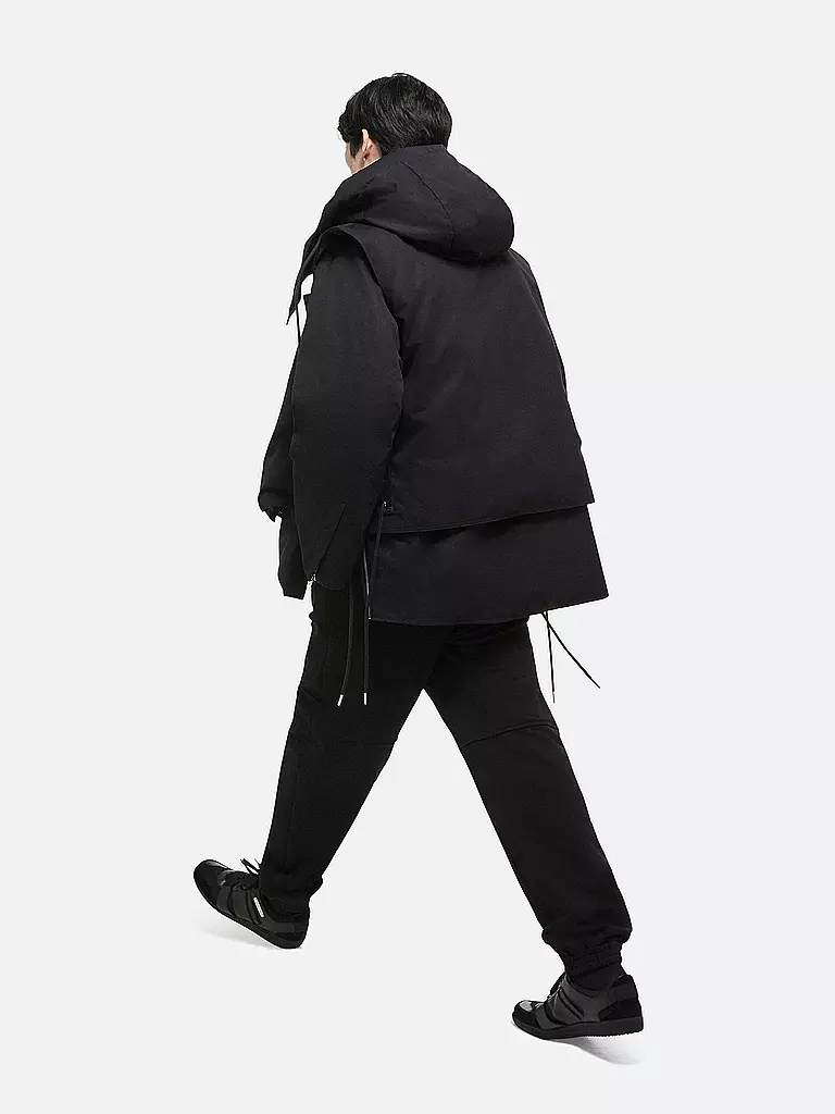 HELMUT LANG | Daunenparka ARCTIC LAYERED JACKET | schwarz