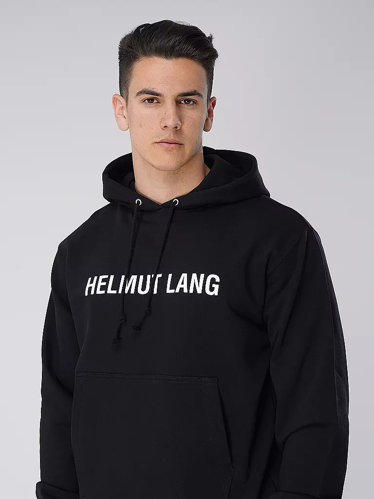 HELMUT LANG | Kapuzensweater - Hoodie | schwarz