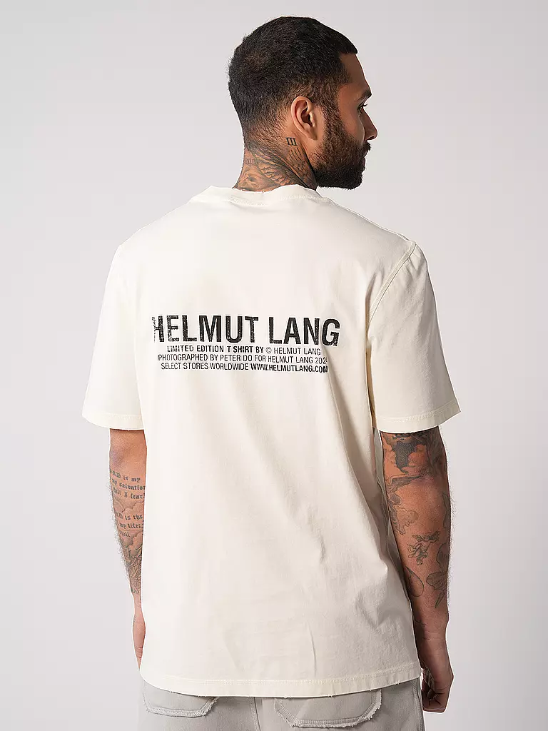 HELMUT LANG | T-Shirt  | weiss