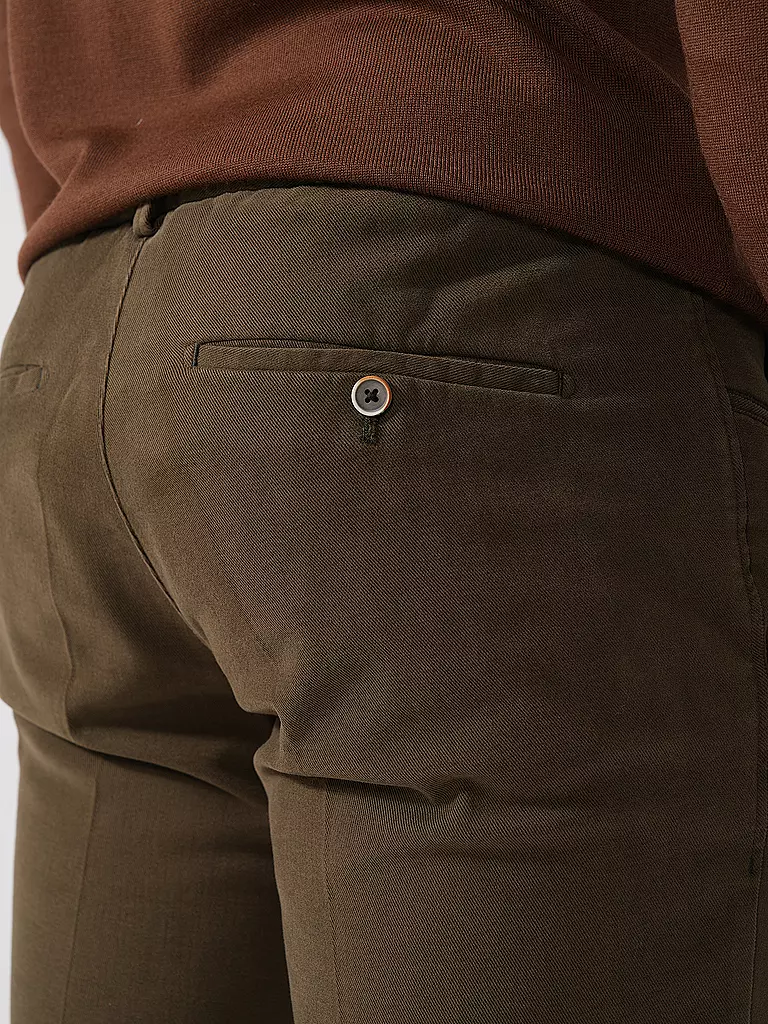 HILTL | Chino TRENTO Slim Fit | camel