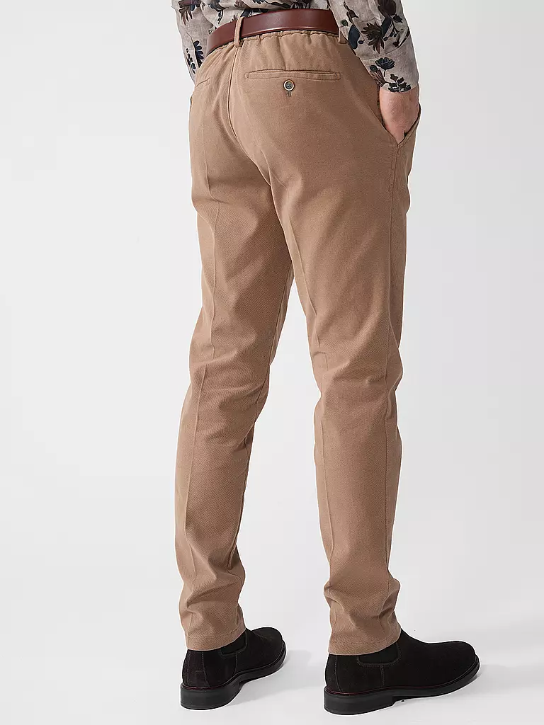 HILTL | Chino TRENTO Slim Fit | olive