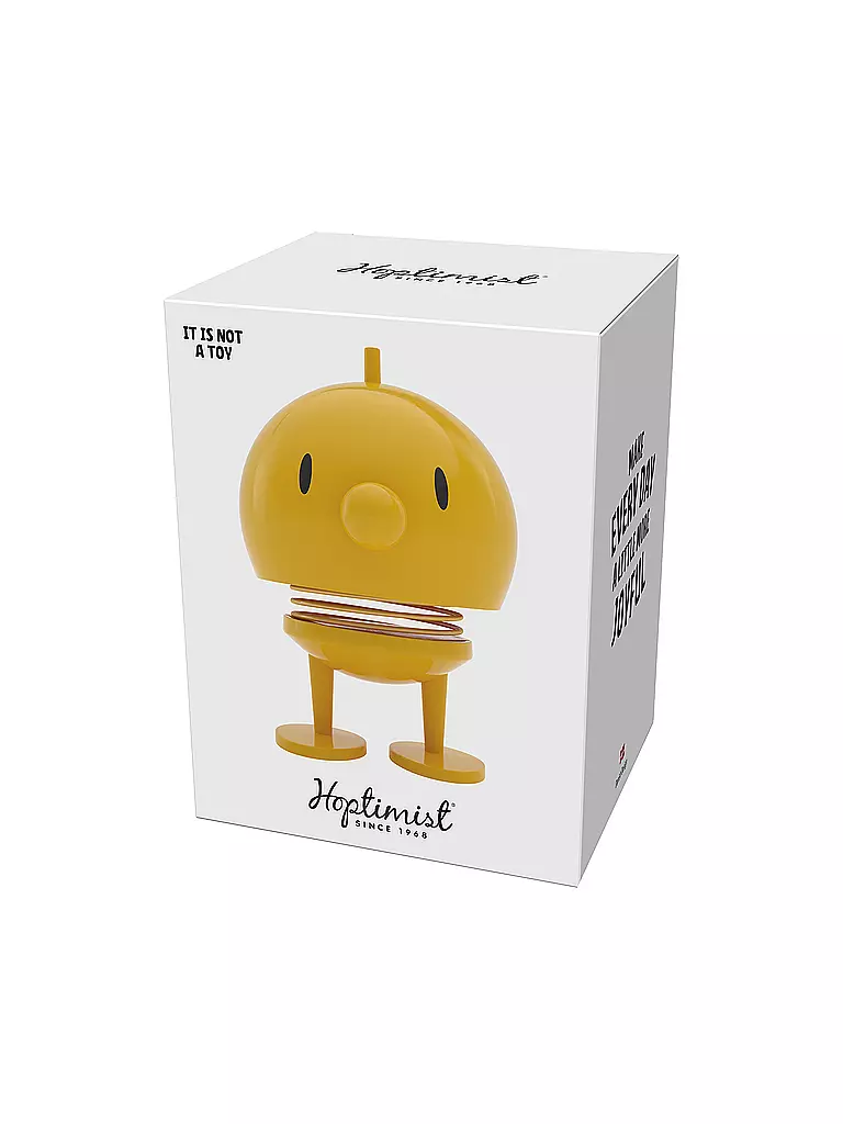 HOPTIMIST | Dekofigur Classic Bumble 10,5cm Yellow | grün