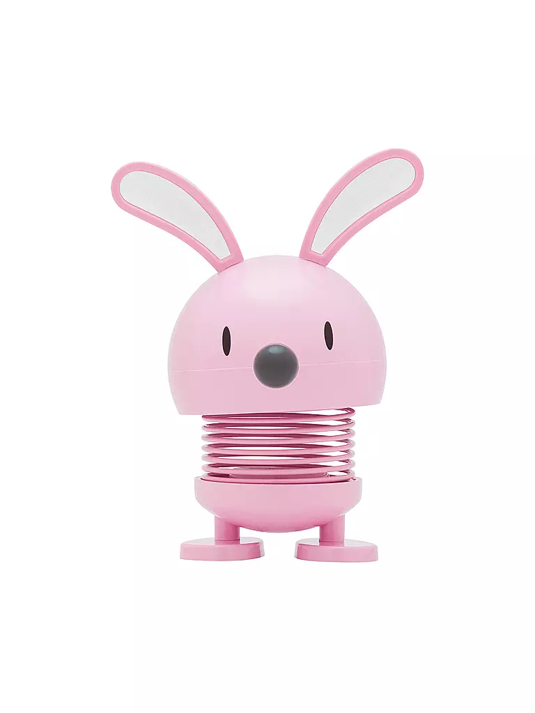 HOPTIMIST | Dekofigur Soft Bunny 9cm Light Red | rosa