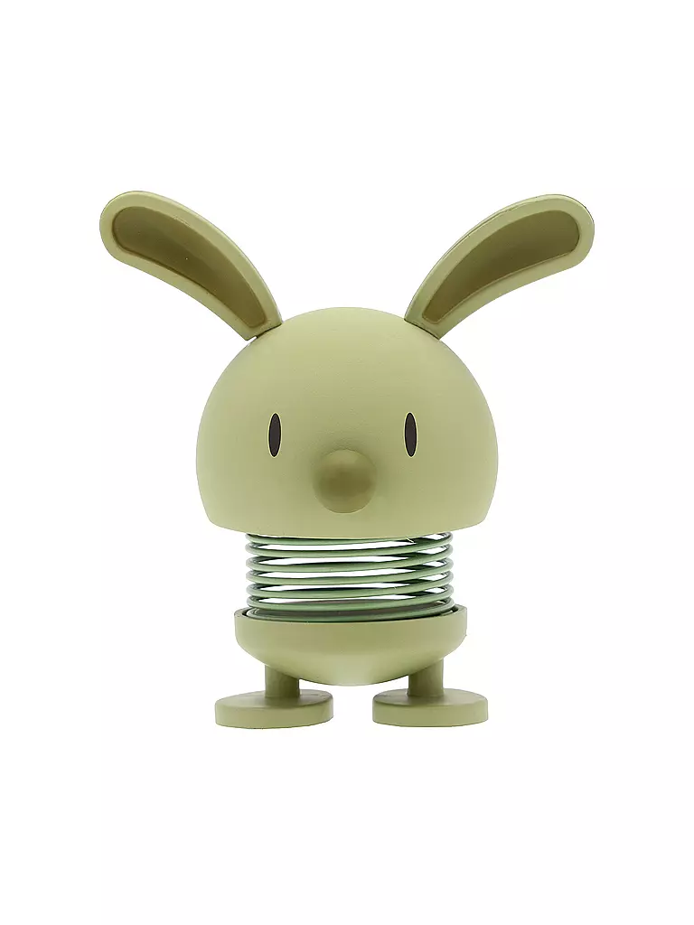 HOPTIMIST | Dekofigur Soft Bunny 9cm Olive | olive