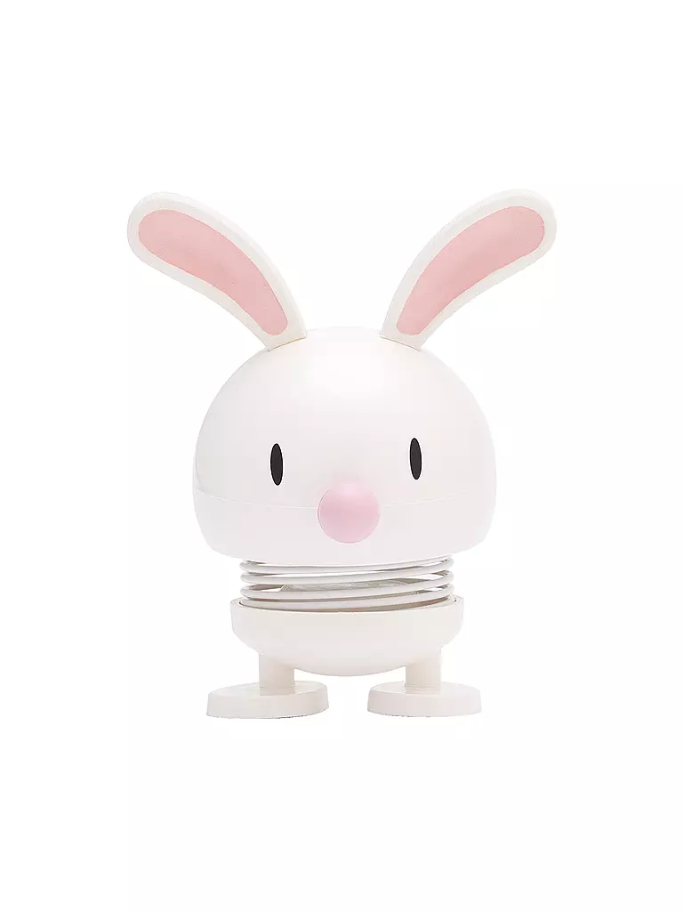 HOPTIMIST | Dekofigur Soft Bunny 9cm White | weiss