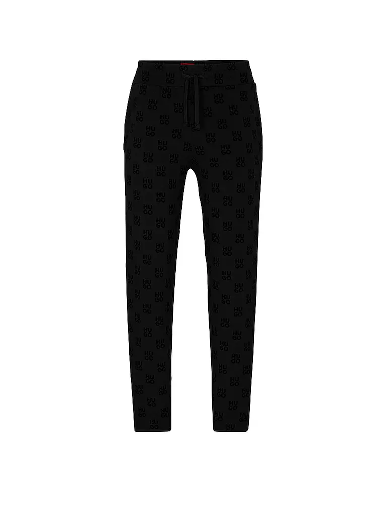 HUGO |  Loungewear Hose FLOCK | schwarz