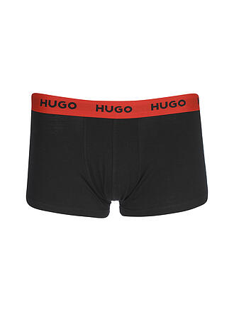 HUGO | Pants 3er Pkg schwarz rot