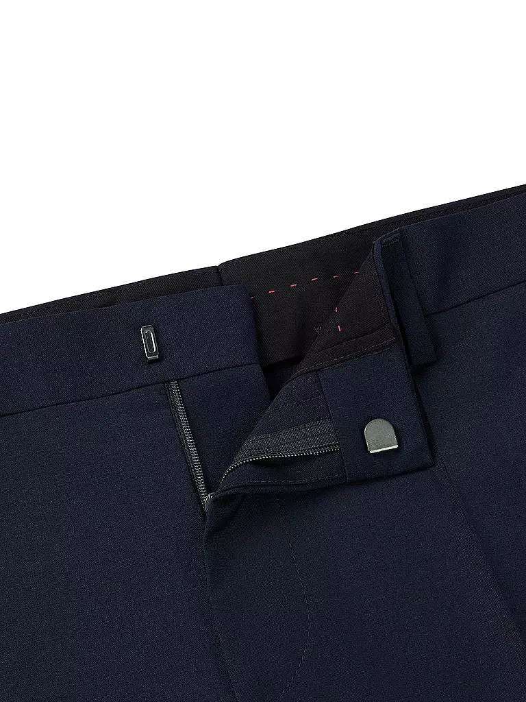 HUGO | Anzughose Slim Fit | dunkelblau