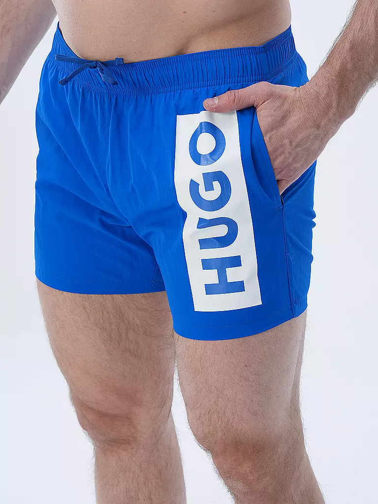 HUGO | Badeshorts OKKO | schwarz