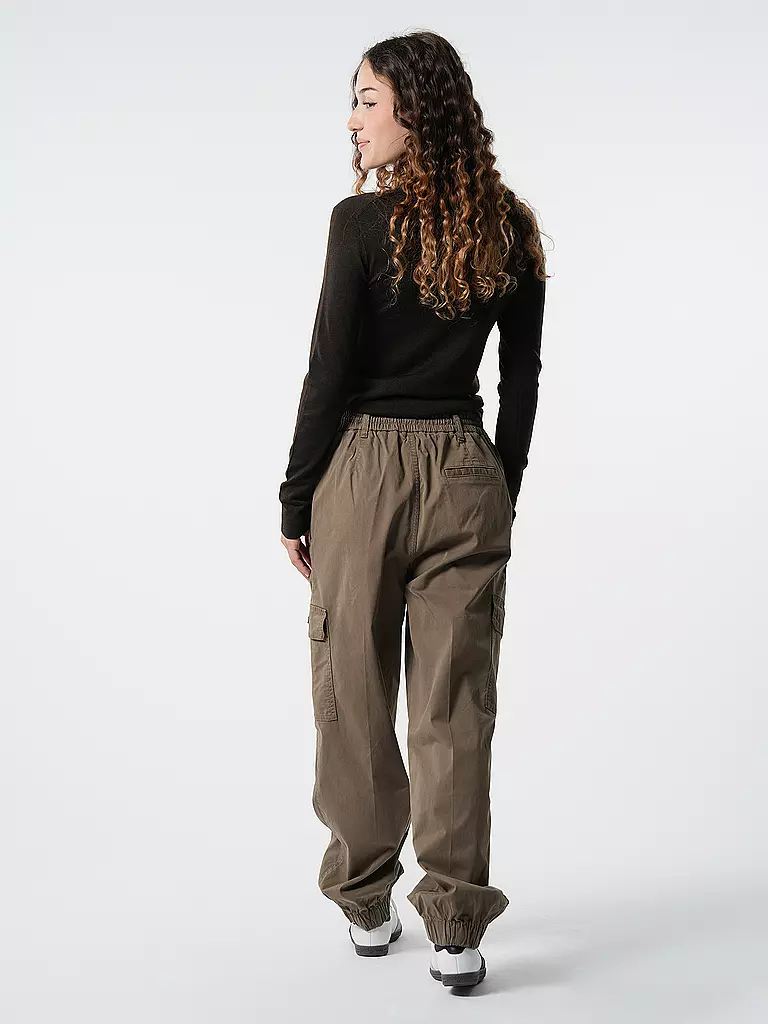 HUGO | Cargohose Relaxed Fit HISUNE-1-D_B | olive