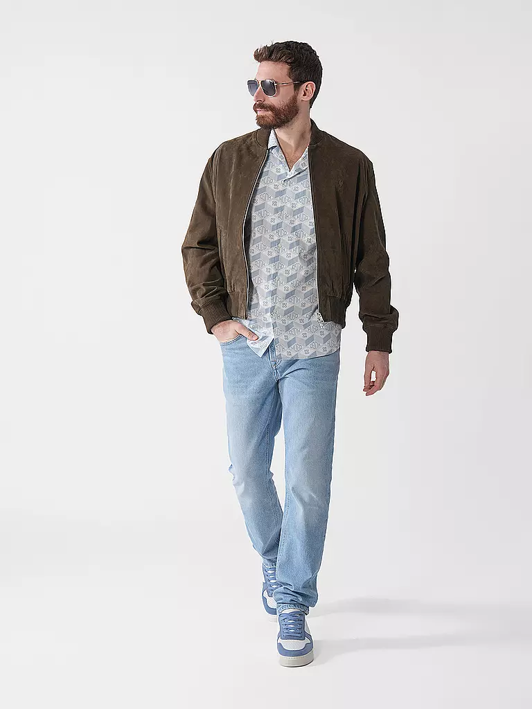 HUGO | Hemd Regular Fit ELLINO | hellblau