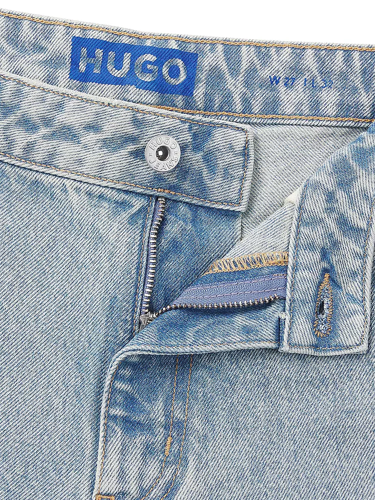 HUGO | Jeans Boyfriend Fit GETARA | hellblau