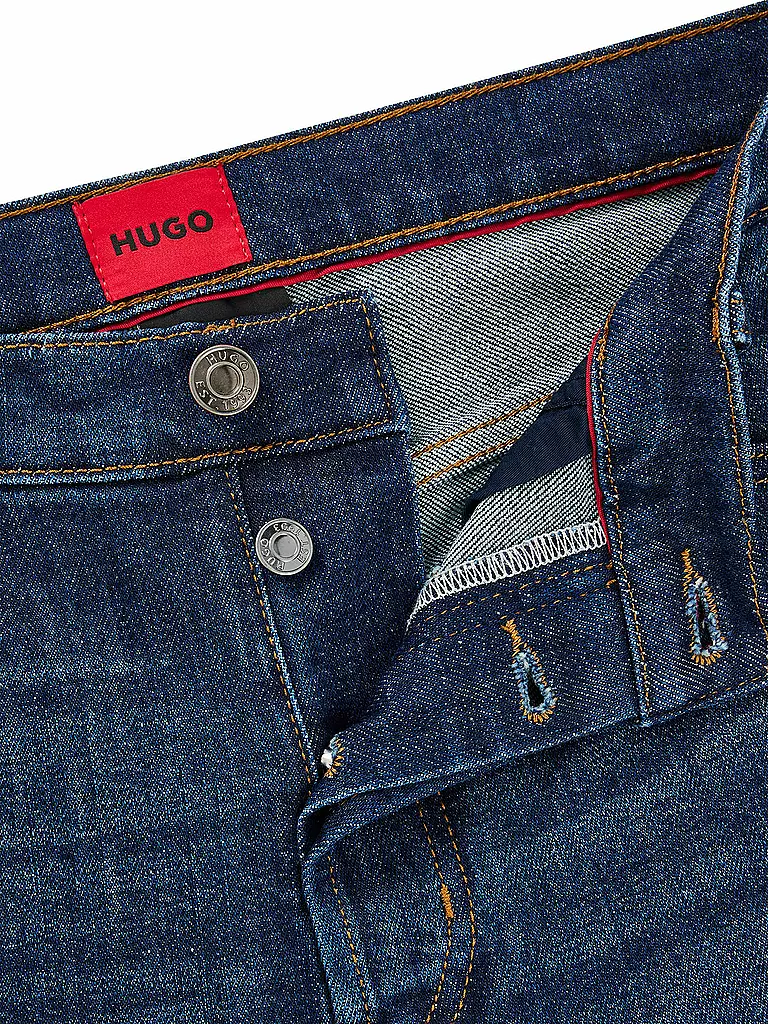 HUGO | Jeans Tapered Fit | blau