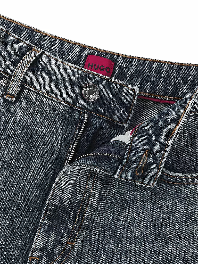 HUGO | Jeans Tapered Fit | dunkelblau