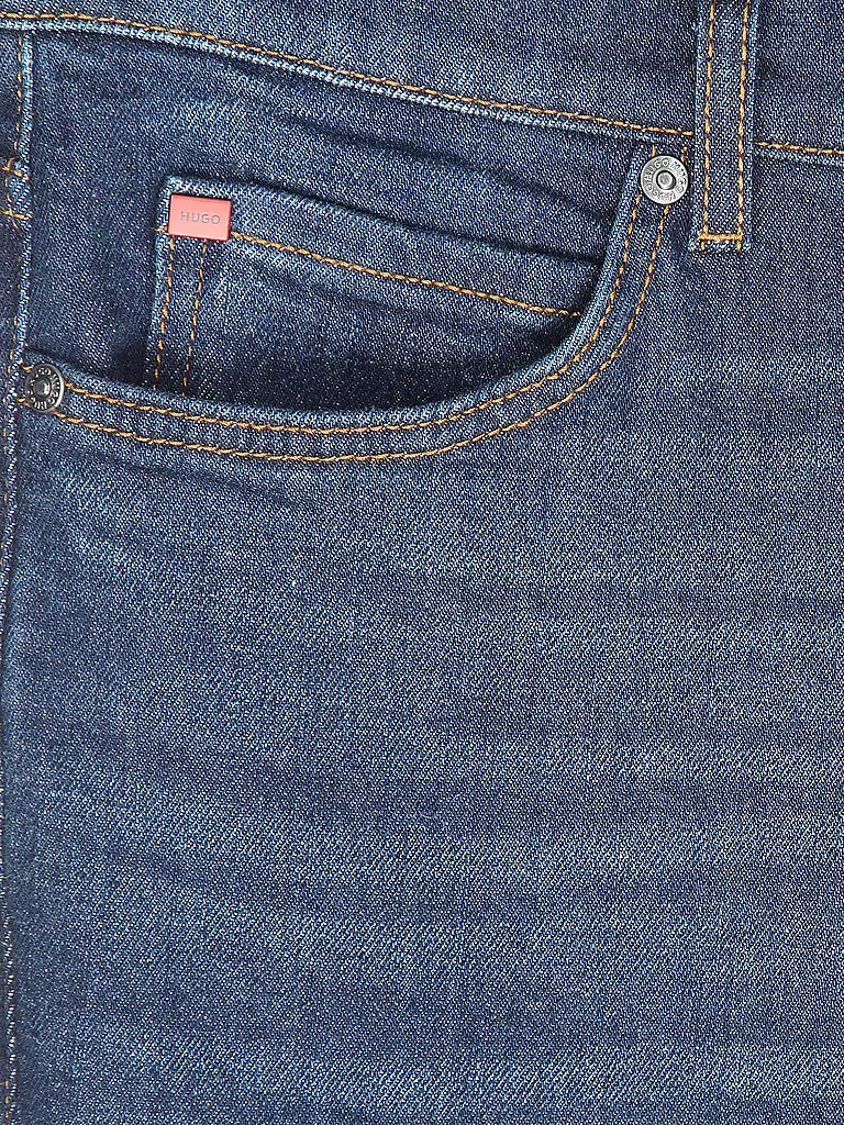 HUGO | Jeans Tapered Fit | blau