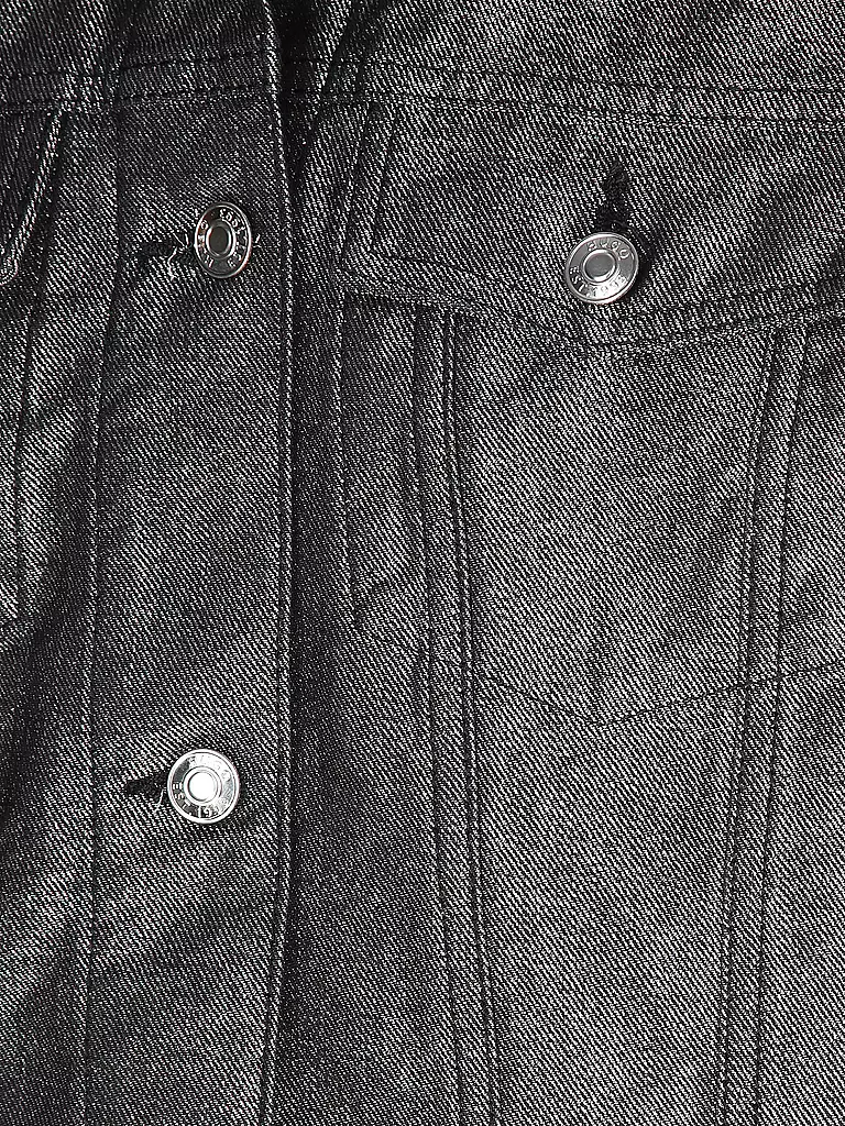 HUGO | Jeansjacke GISOLIA | silber