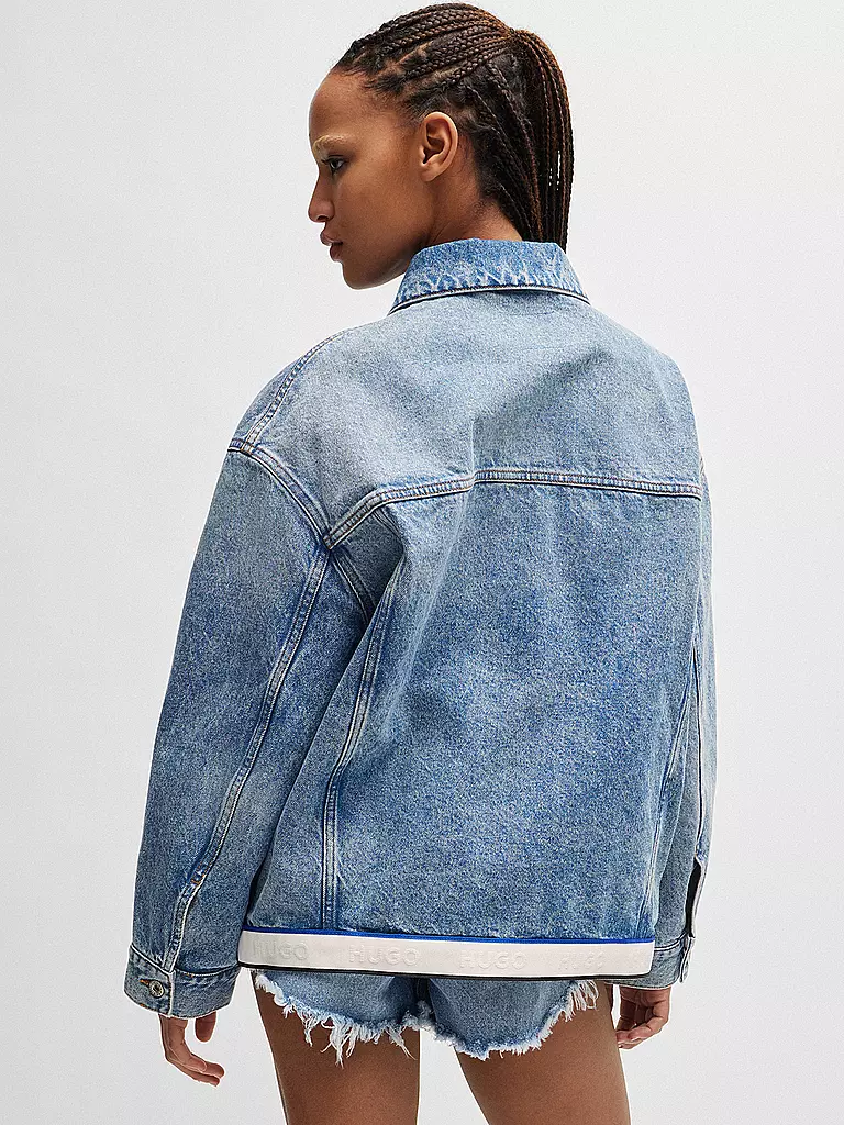 HUGO | Jeansjacke LOU_2 | hellblau