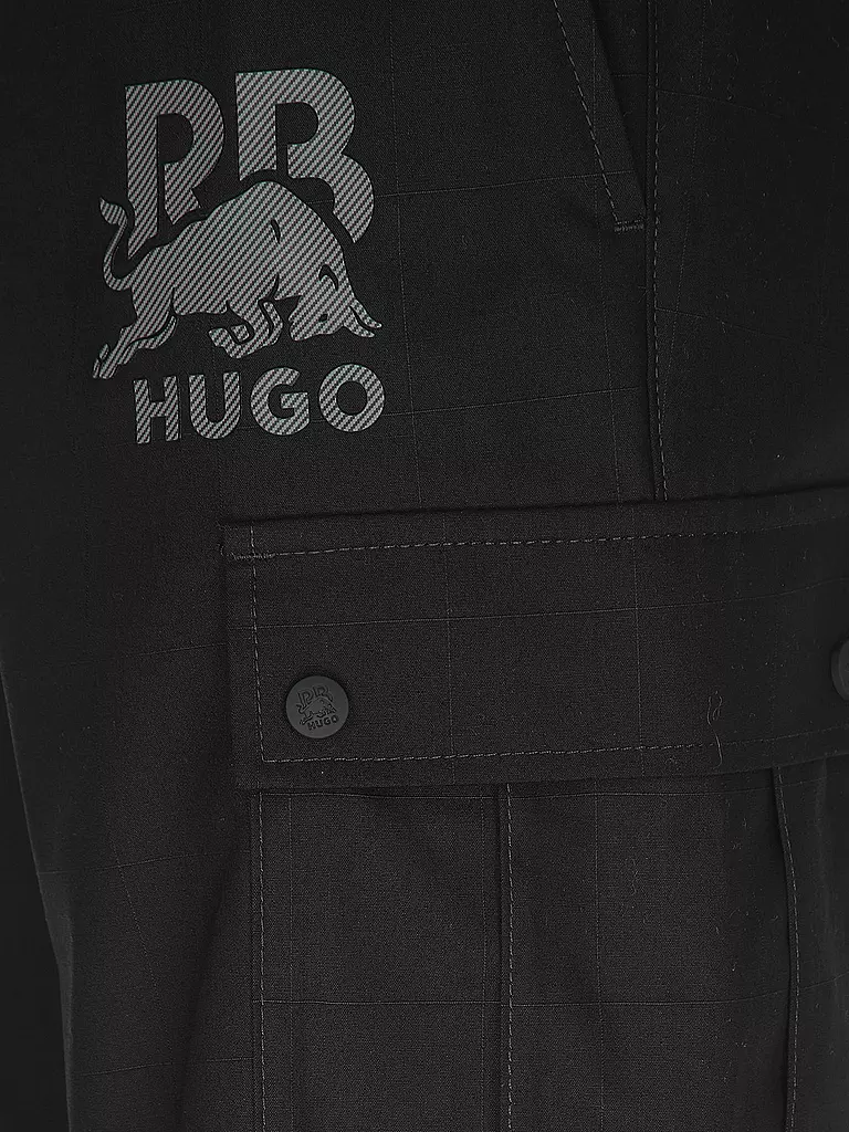 HUGO | Jogginghose HUGO x RB | schwarz