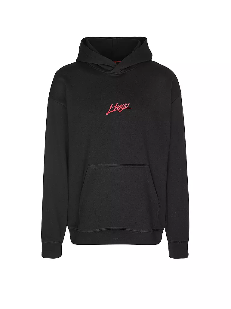 HUGO | Kapuzensweater - Hoodie  | schwarz