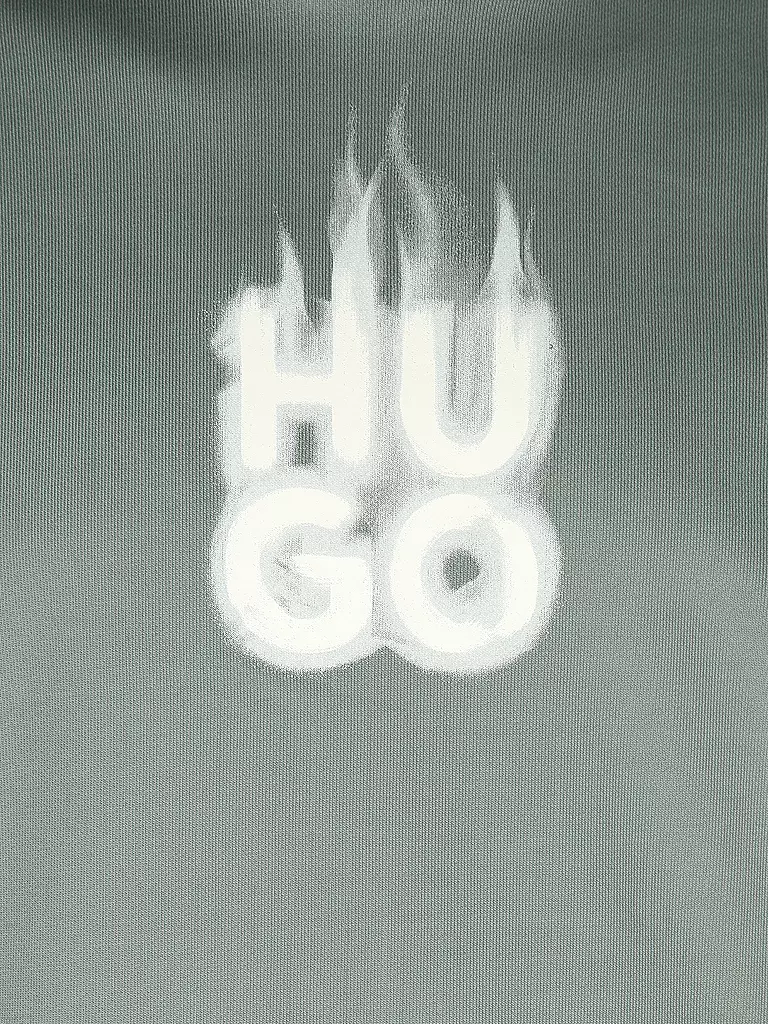 HUGO | Kapuzensweater - Hoodie DEFINO | hellgrün