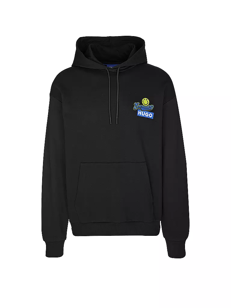 HUGO | Kapuzensweater - Hoodie NERRAIN | schwarz