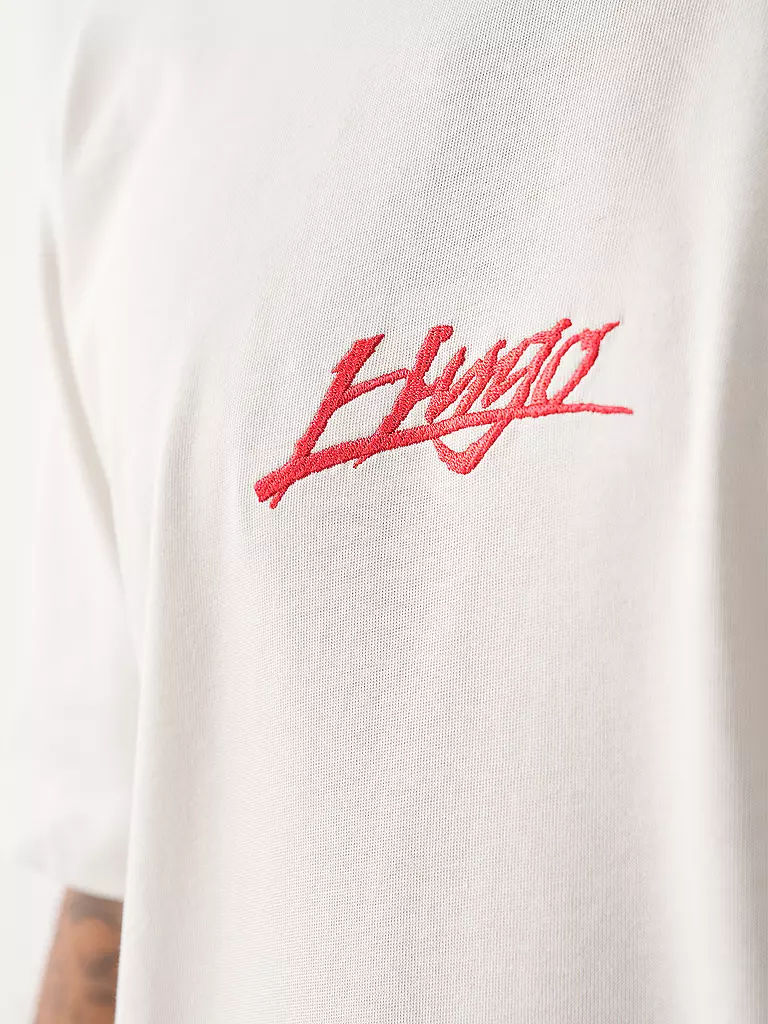 HUGO | Kurzarmshirt | weiss