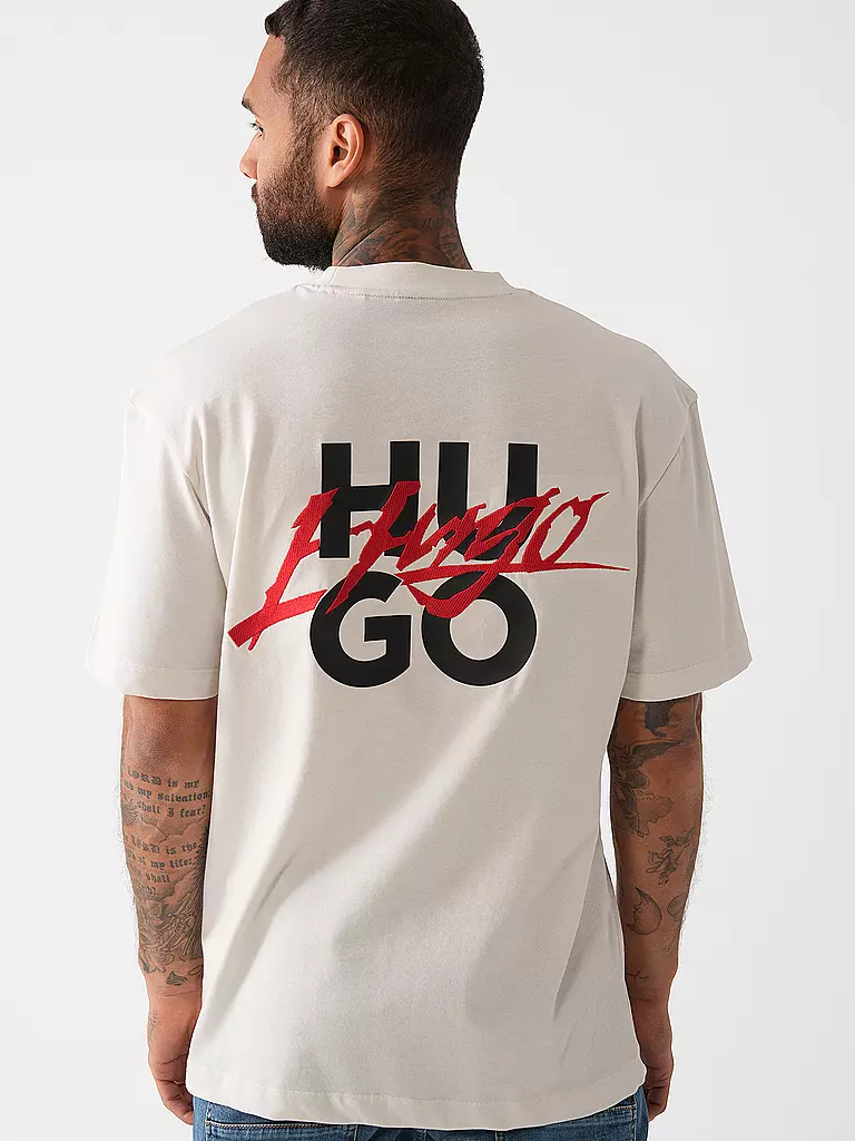 HUGO | Kurzarmshirt | weiss