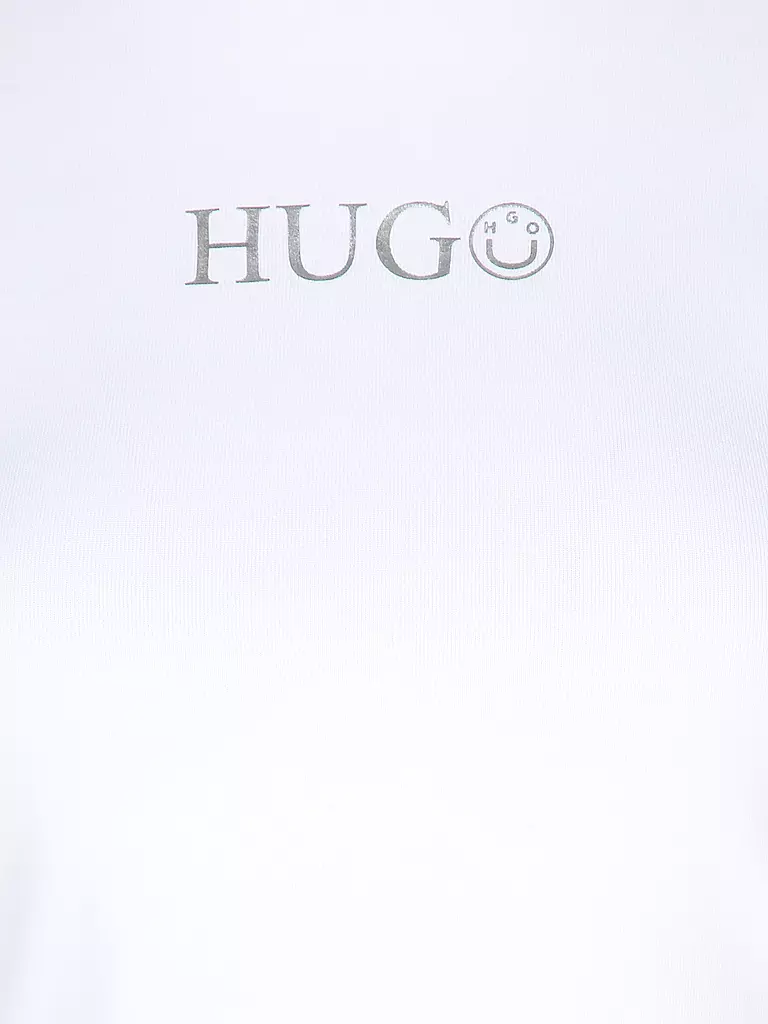 HUGO | Langarmshirt DELLA_B | weiss