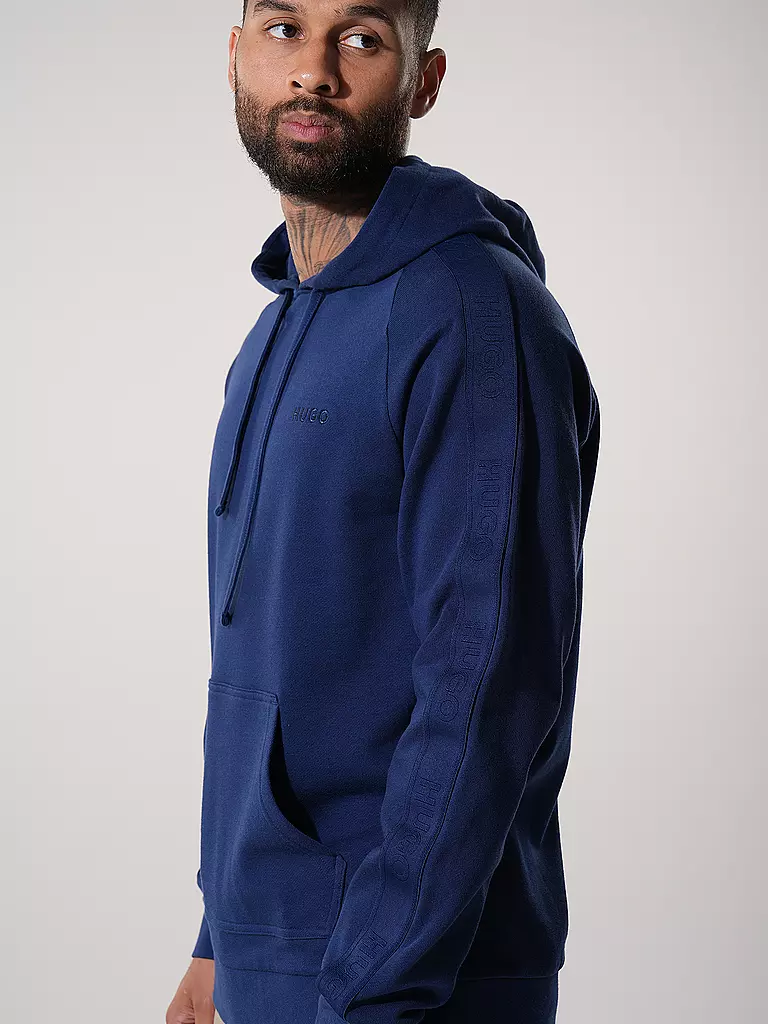 HUGO | Loungewear Kapuzensweater - Hoodie | dunkelblau