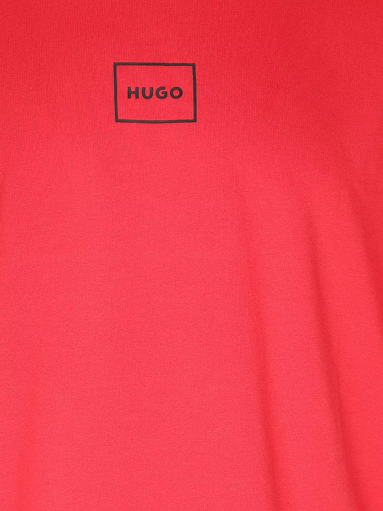 HUGO | Loungewear Shirt LAZE | schwarz