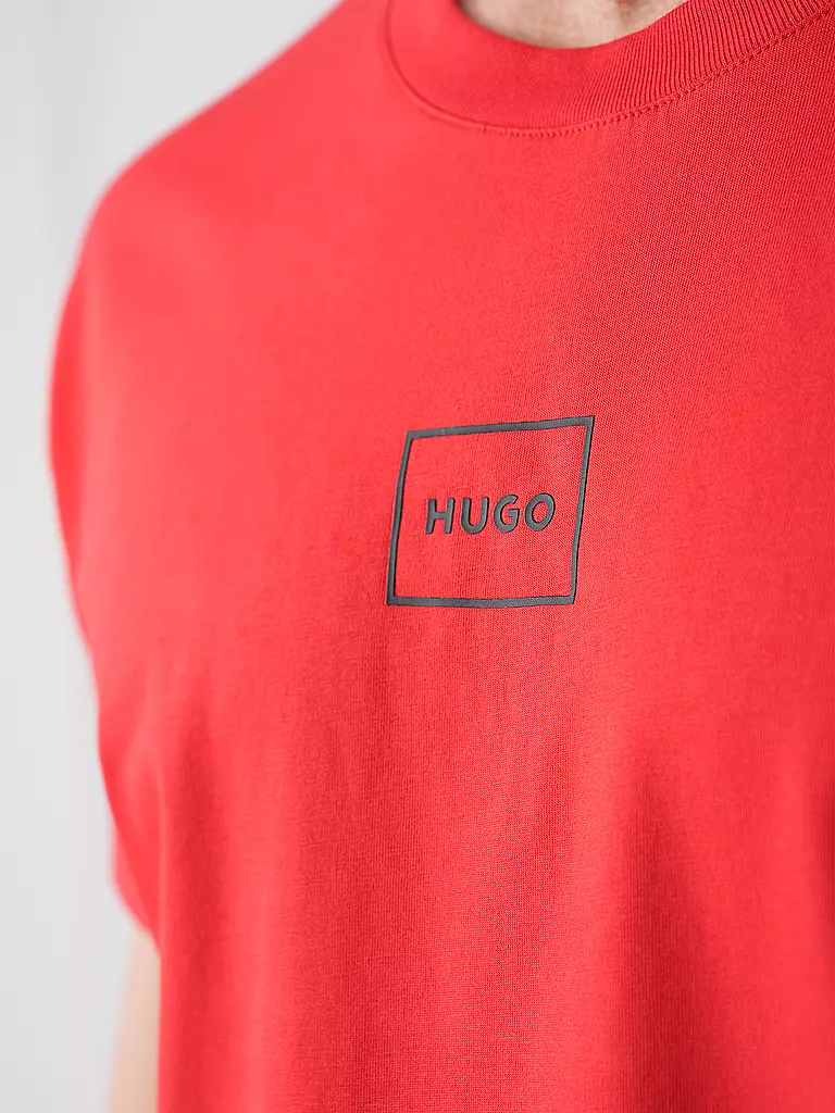 HUGO | Loungewear Shirt LAZE | schwarz