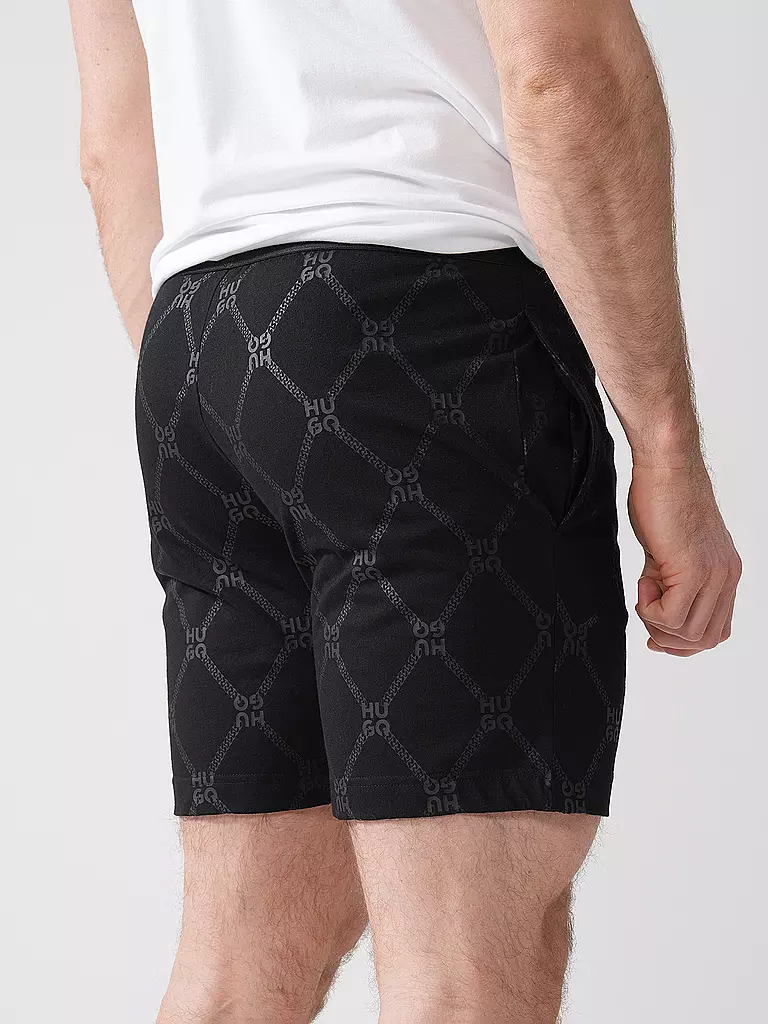 HUGO | Loungewear Shorts  | schwarz