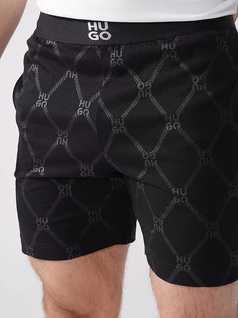 HUGO | Loungewear Shorts  | schwarz