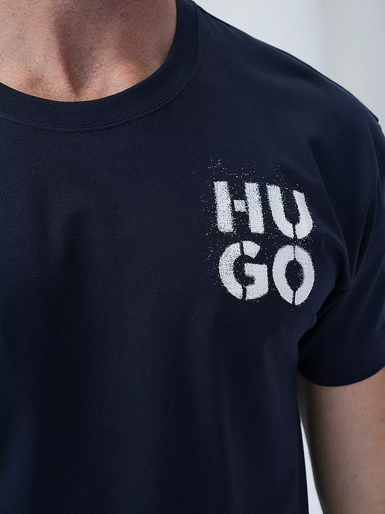 HUGO | Loungewear T-Shirt | blau