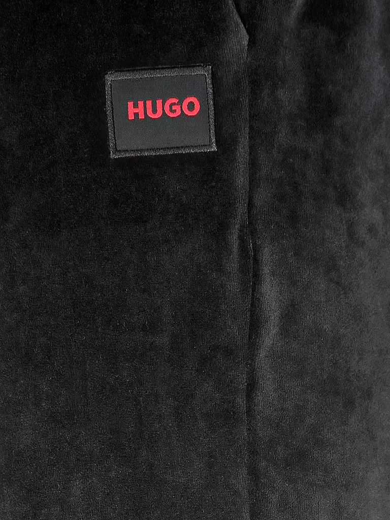 HUGO | Loungewearhose  | schwarz