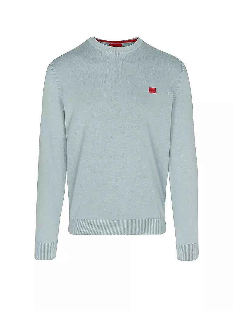 HUGO | Pullover SAN CASSIUS | hellblau