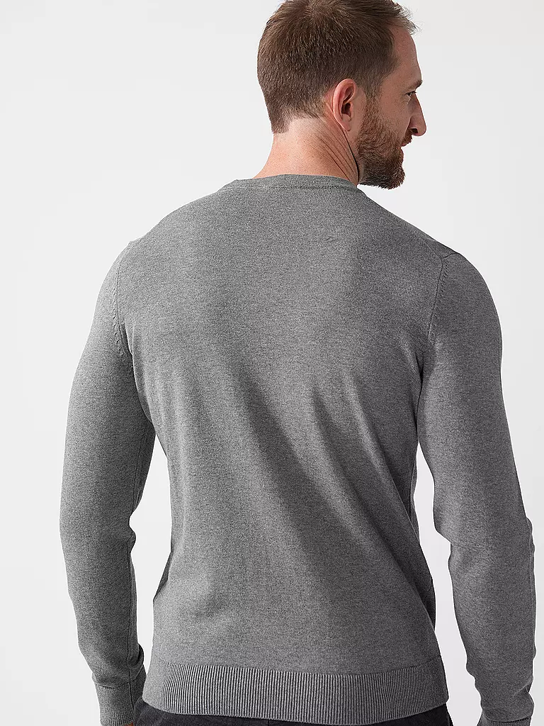 HUGO | Pullover SAN CASSIUS | grau