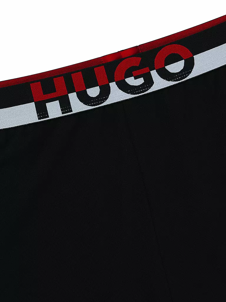 HUGO | Pyjamahose - Shorts AMSTERDAM | schwarz